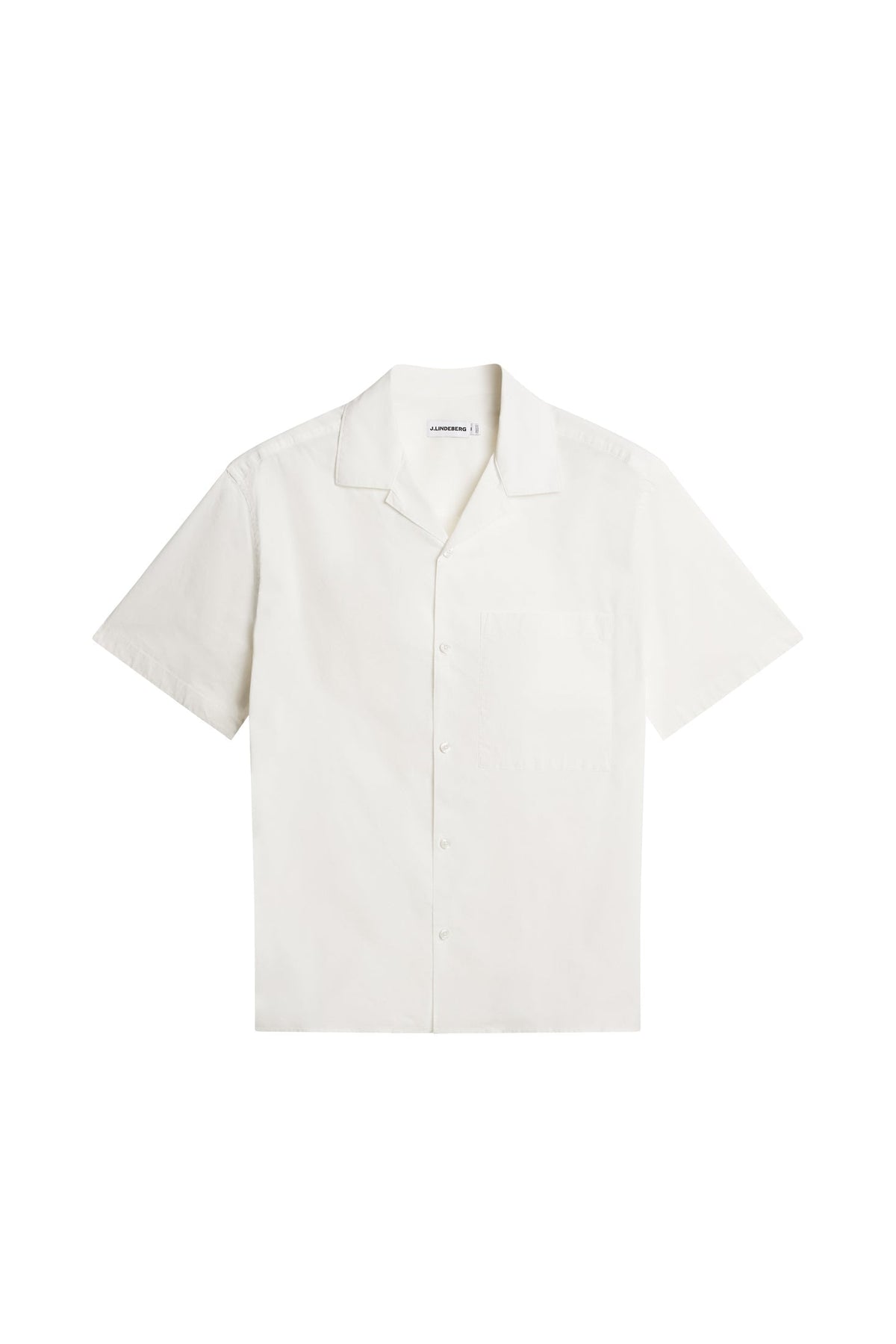 Ellis Cotton Resort Shirt / White