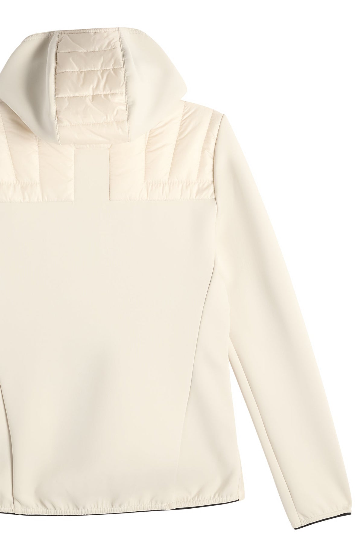 Holma Quilt Hybrid Hood / Moonbeam
