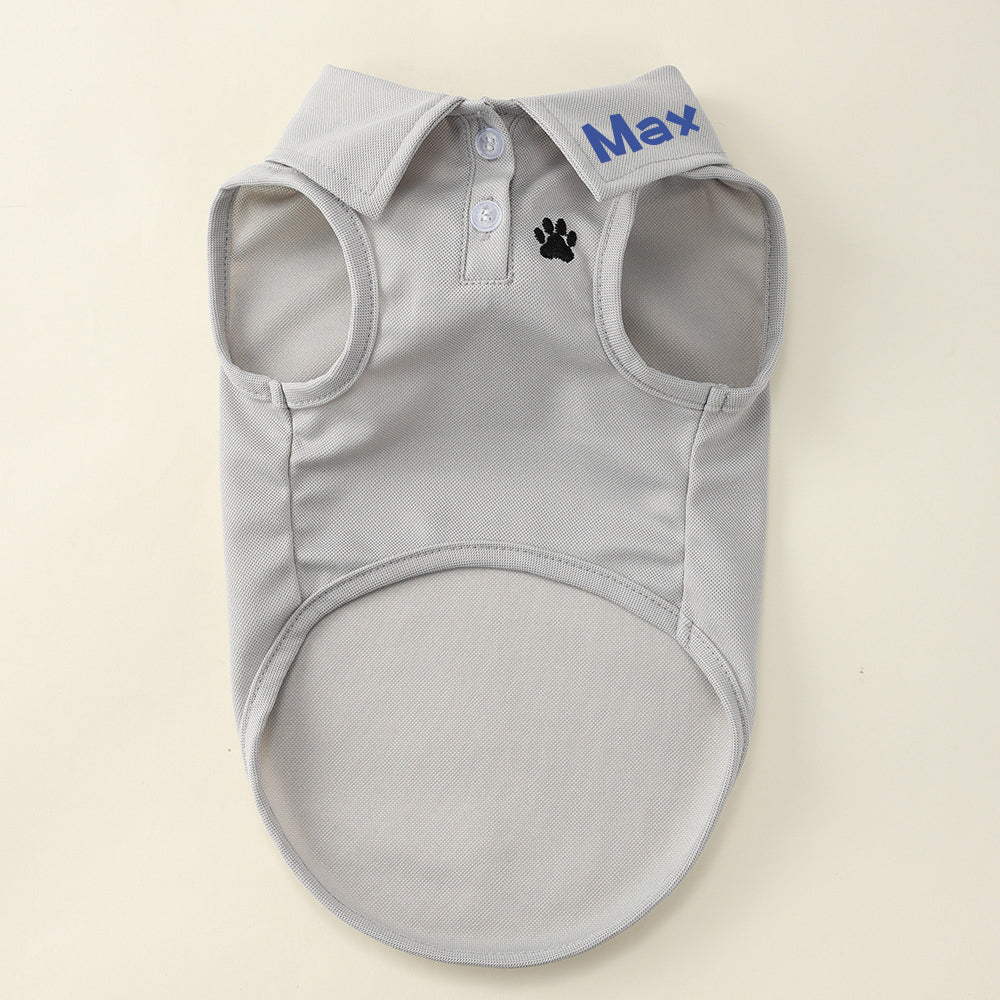 Polo personnalisé pour animaux de compagnie | inCloth16