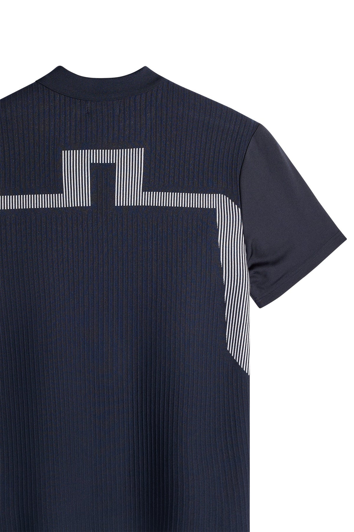 Neri Hybrid Knit Polo Shirt / Navy