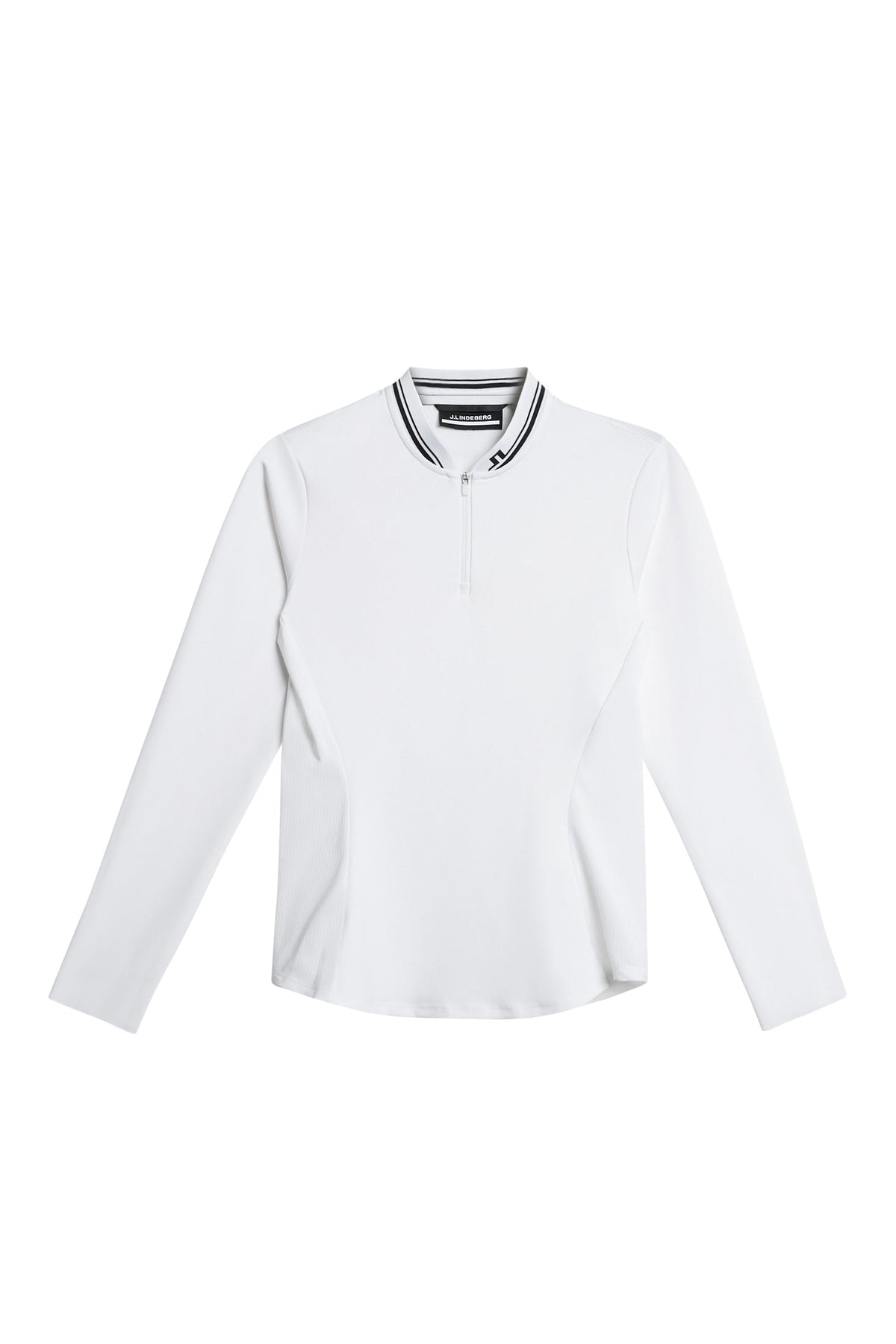 Harper Quarter Zip Mid Layer / White