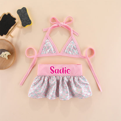 Ensemble maillot de bain bikini personnalisé pour animaux de compagnie | inCloth43