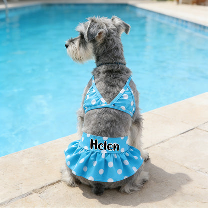 Ensemble maillot de bain bikini personnalisé pour animaux de compagnie | inCloth43