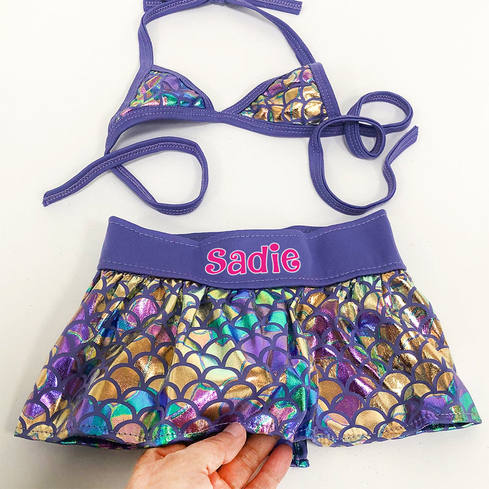 Ensemble maillot de bain bikini personnalisé pour animaux de compagnie | inCloth43