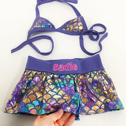 Ensemble maillot de bain bikini personnalisé pour animaux de compagnie | inCloth43