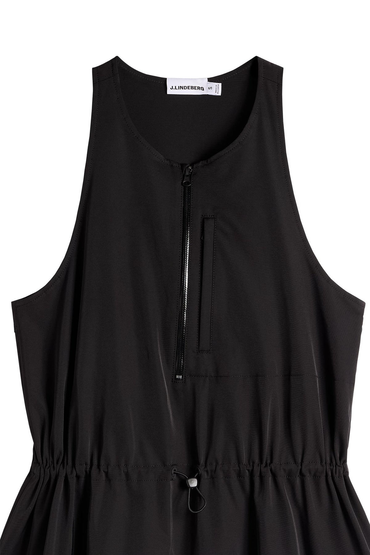 Merina Drape Dress / Black