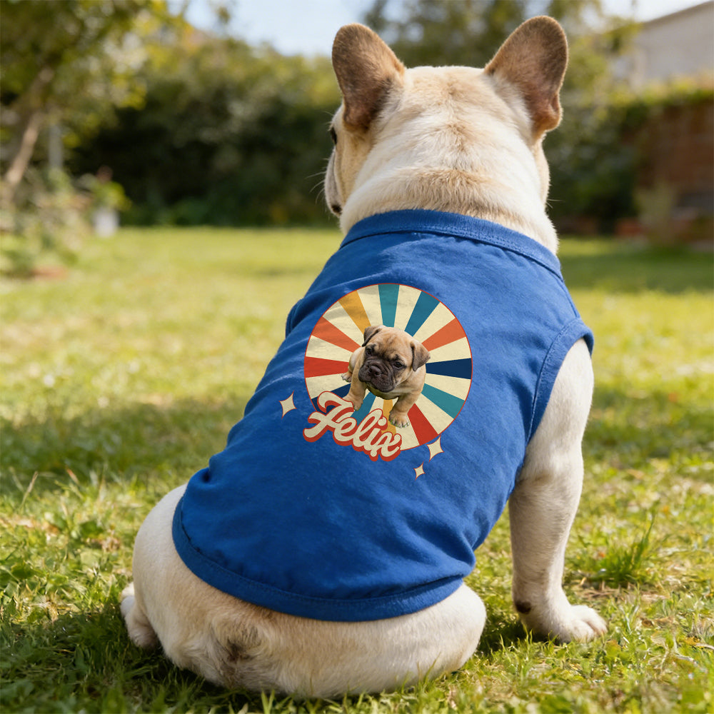 Personalized Funny Face Photo Pet Shirt | inCloth66