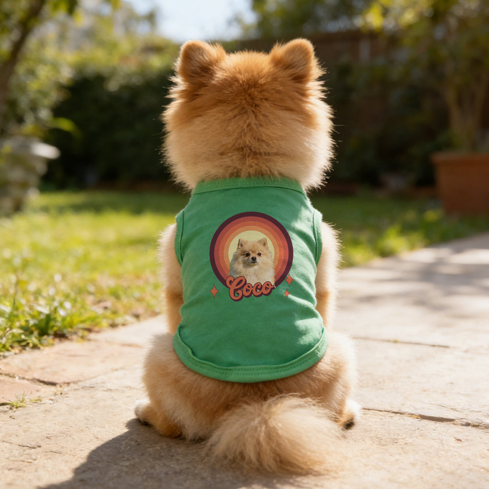 Personalized Funny Face Photo Pet Shirt | inCloth66