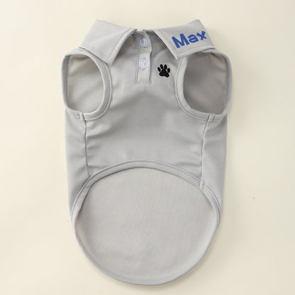Personalisiertes Haustier-Polohemd mit Namen | inCloth16