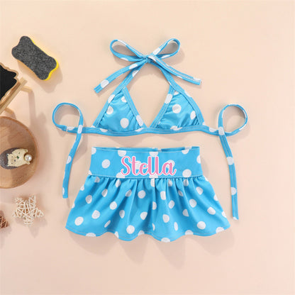 Ensemble maillot de bain bikini personnalisé pour animaux de compagnie | inCloth43