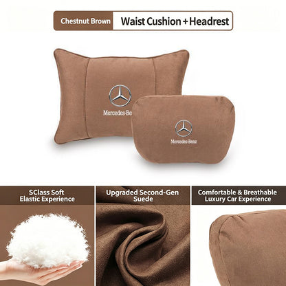 Hot Sale 🔥50% OFF🔥Maybach-Style Cushion Pillow(Headrest + Lumbar Support)