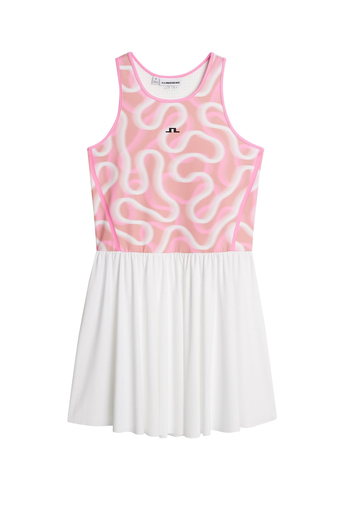 Sabrina Print Dress / Rally Flamingo M