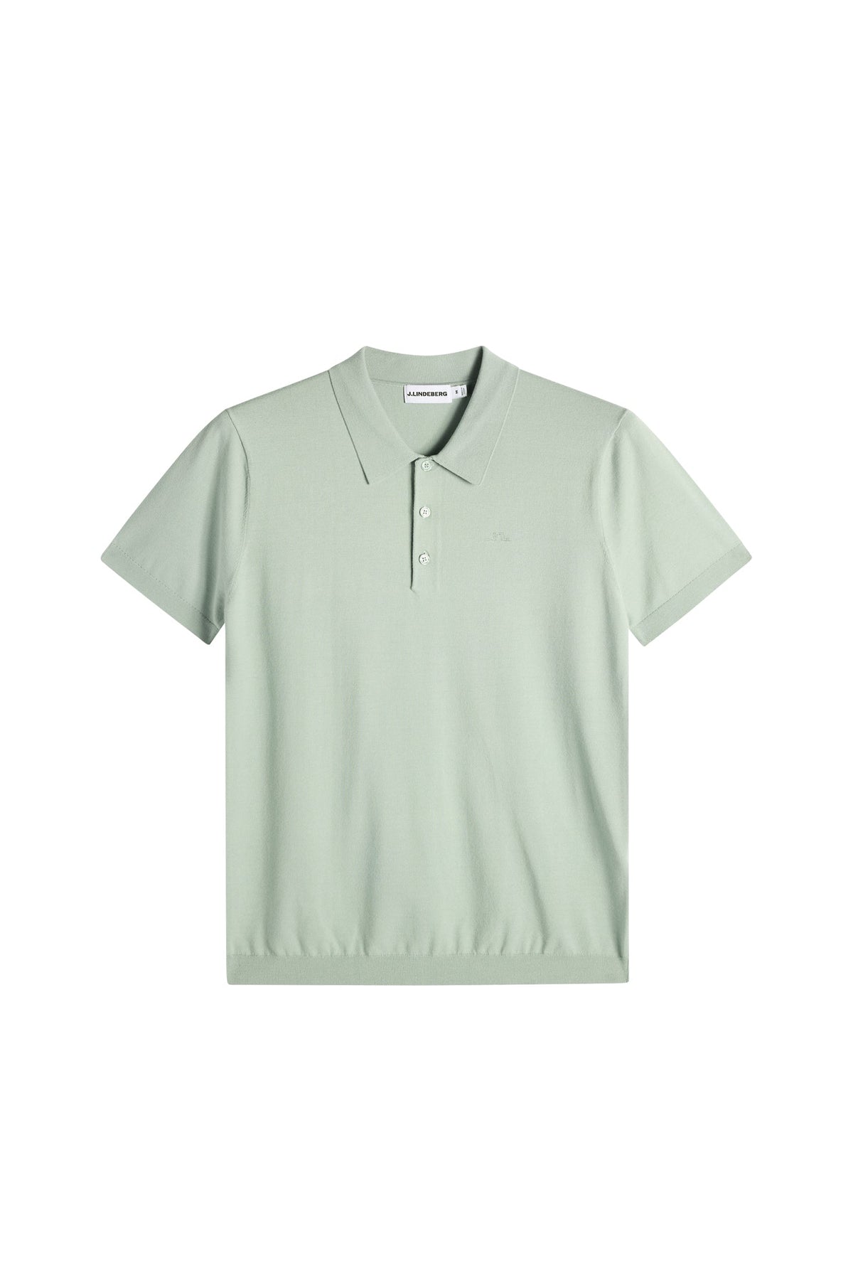 Ridge Knitted Polo / Jadeite
