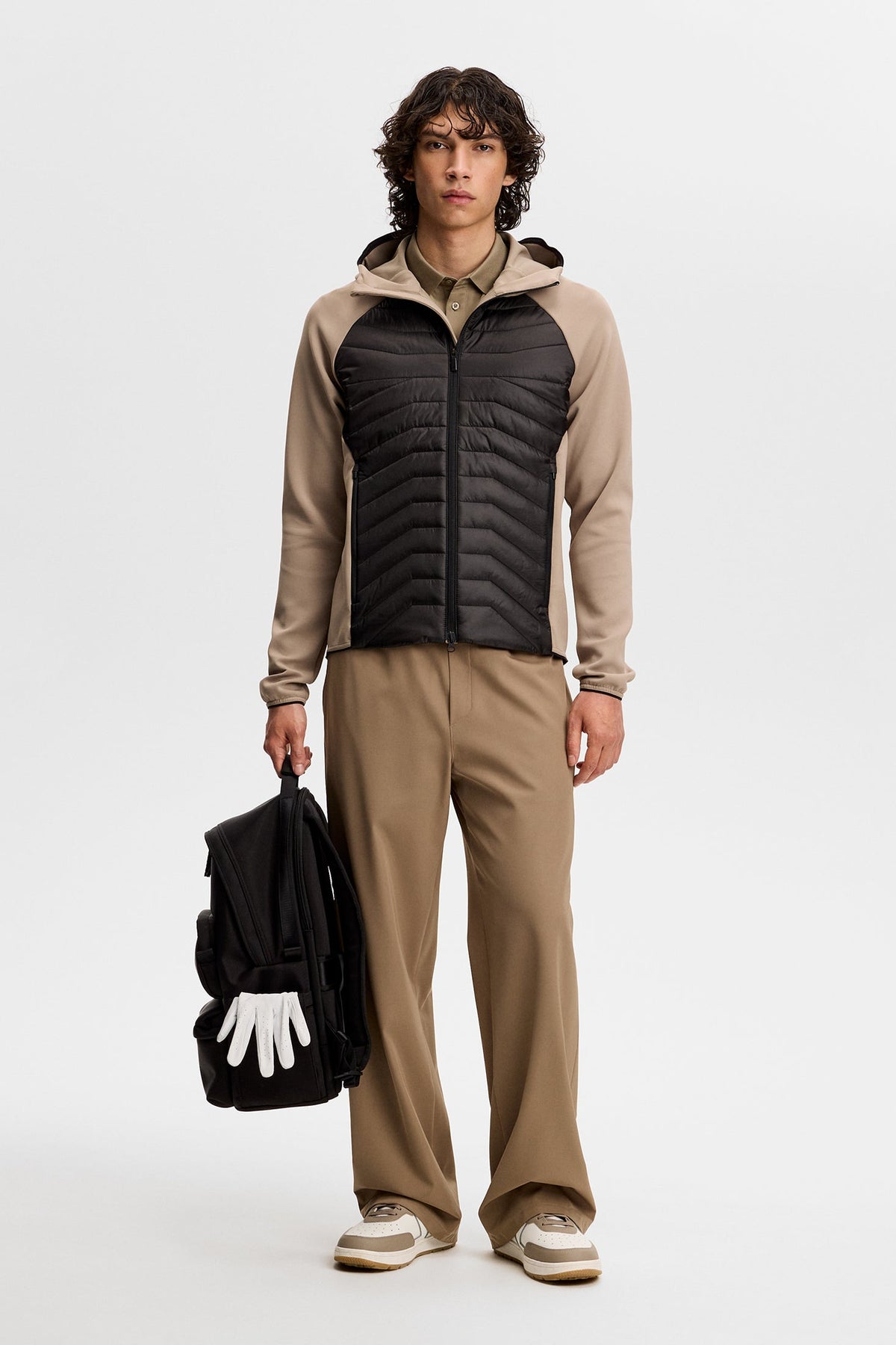 Heyden Quilt Hybrid Hood / Brindle
