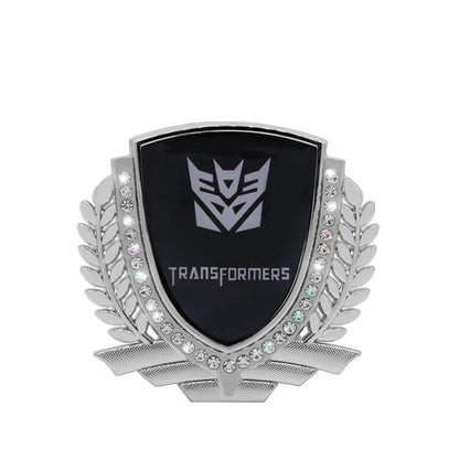 Vente Flash 🎉50% de Réduction🎉Autocollant de Voiture Créatif en Métal avec Diamant et Épi de Blé 3D