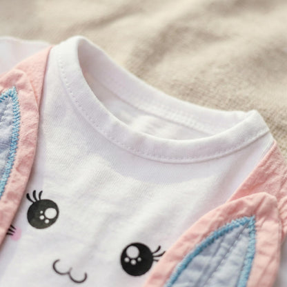 Personalisiertes Osterhasen Prinzessinnen Outfit mit Namen | inCloth33
