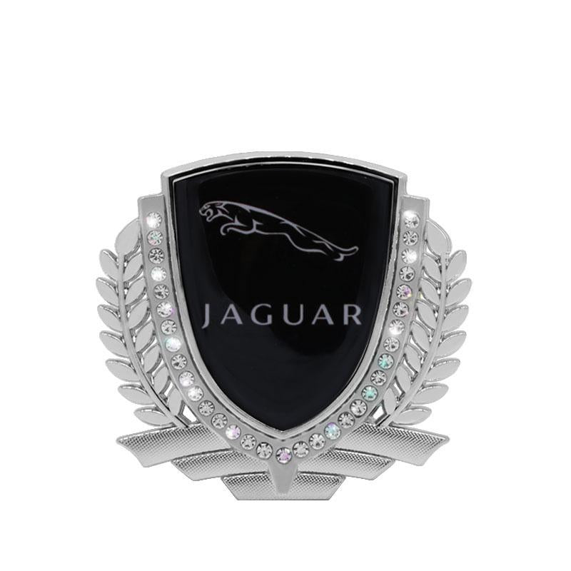 Vente Flash 🎉50% de Réduction🎉Autocollant de Voiture Créatif en Métal avec Diamant et Épi de Blé 3D