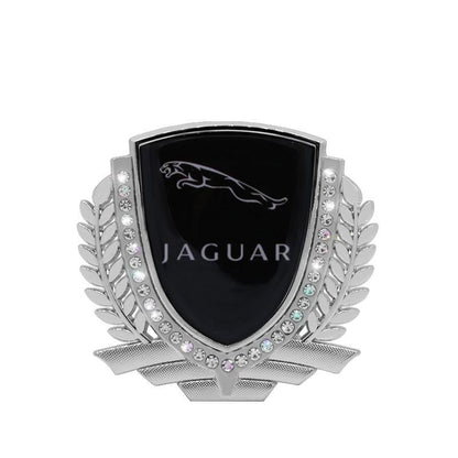 Vente Flash 🎉50% de Réduction🎉Autocollant de Voiture Créatif en Métal avec Diamant et Épi de Blé 3D