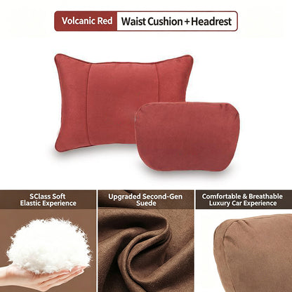 Hot Sale 🔥50% OFF🔥Maybach-Style Cushion Pillow(Headrest + Lumbar Support)