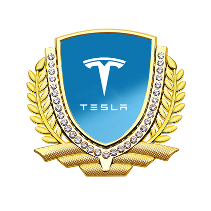 Vente Flash 🎉50% de Réduction🎉Autocollant de Voiture Créatif en Métal avec Diamant et Épi de Blé 3D