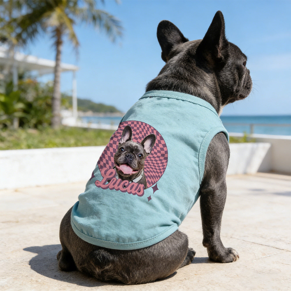 Personalized Funny Face Photo Pet Shirt | inCloth66