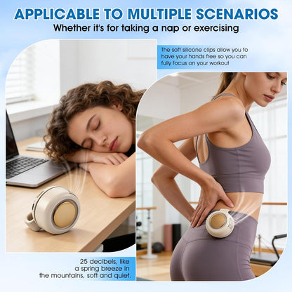 Clip de ventilateur portable silencieux sans pales
