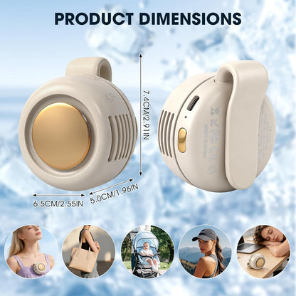 Clip de ventilateur portable silencieux sans pales