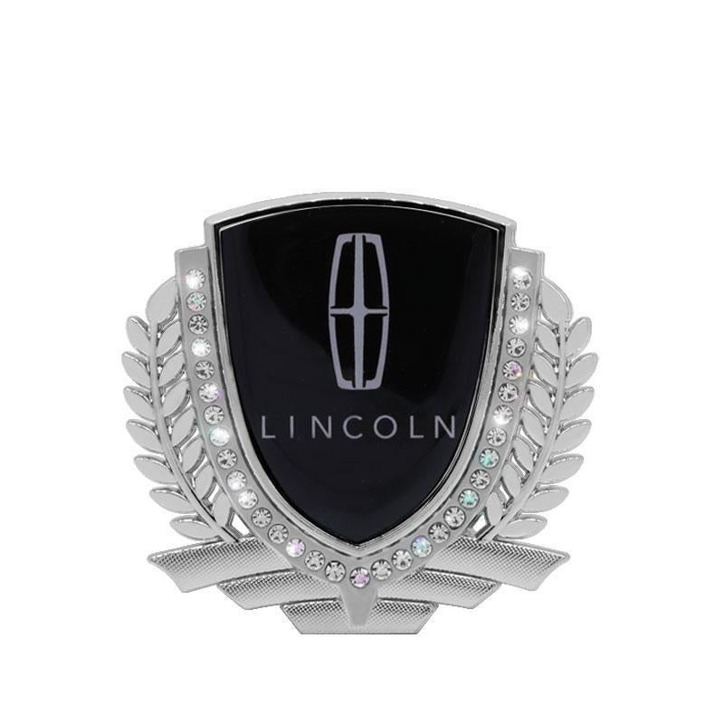 Vente Flash 🎉50% de Réduction🎉Autocollant de Voiture Créatif en Métal avec Diamant et Épi de Blé 3D