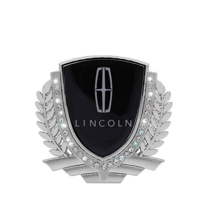 Vente Flash 🎉50% de Réduction🎉Autocollant de Voiture Créatif en Métal avec Diamant et Épi de Blé 3D