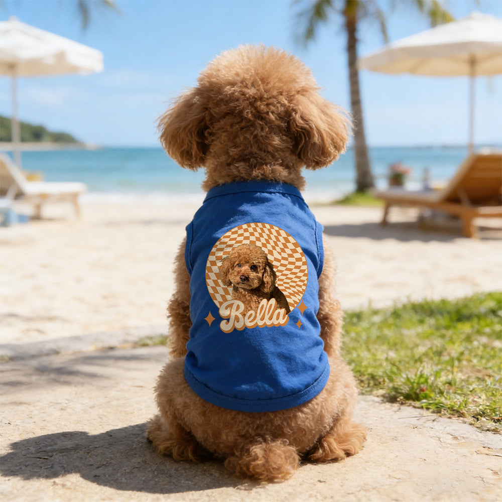 Personalized Funny Face Photo Pet Shirt | inCloth66