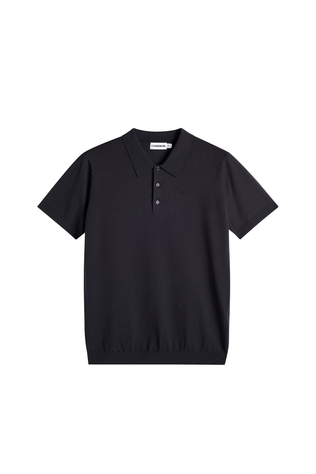 Ridge Knitted Polo / Navy