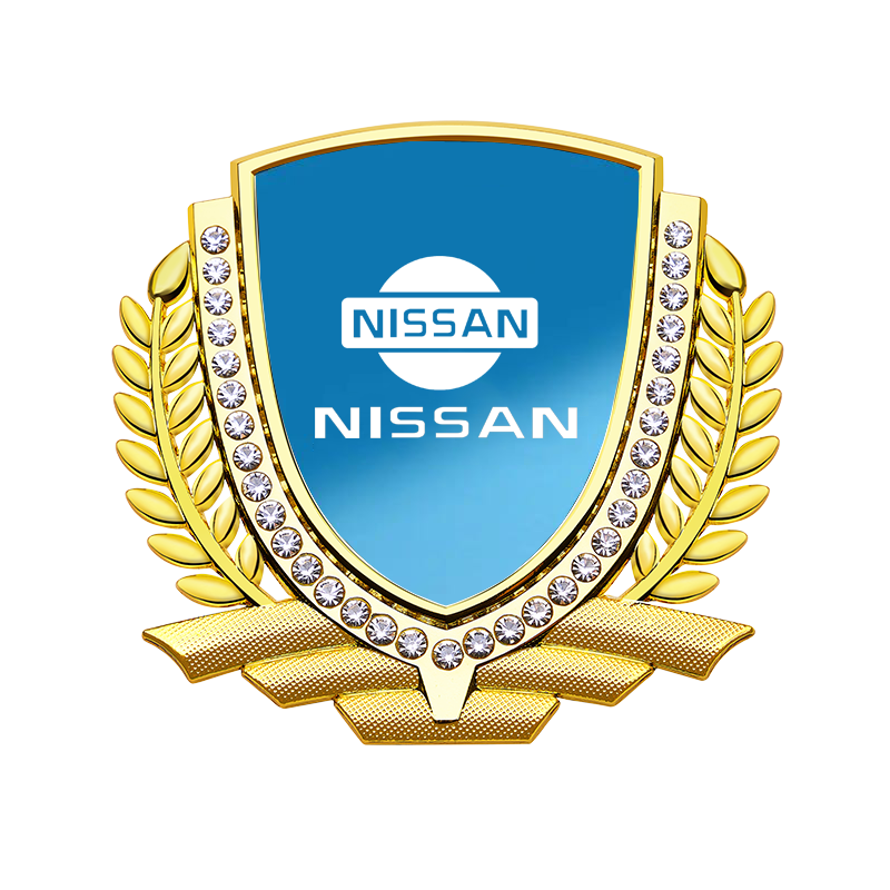 Vente Flash 🎉50% de Réduction🎉Autocollant de Voiture Créatif en Métal avec Diamant et Épi de Blé 3D