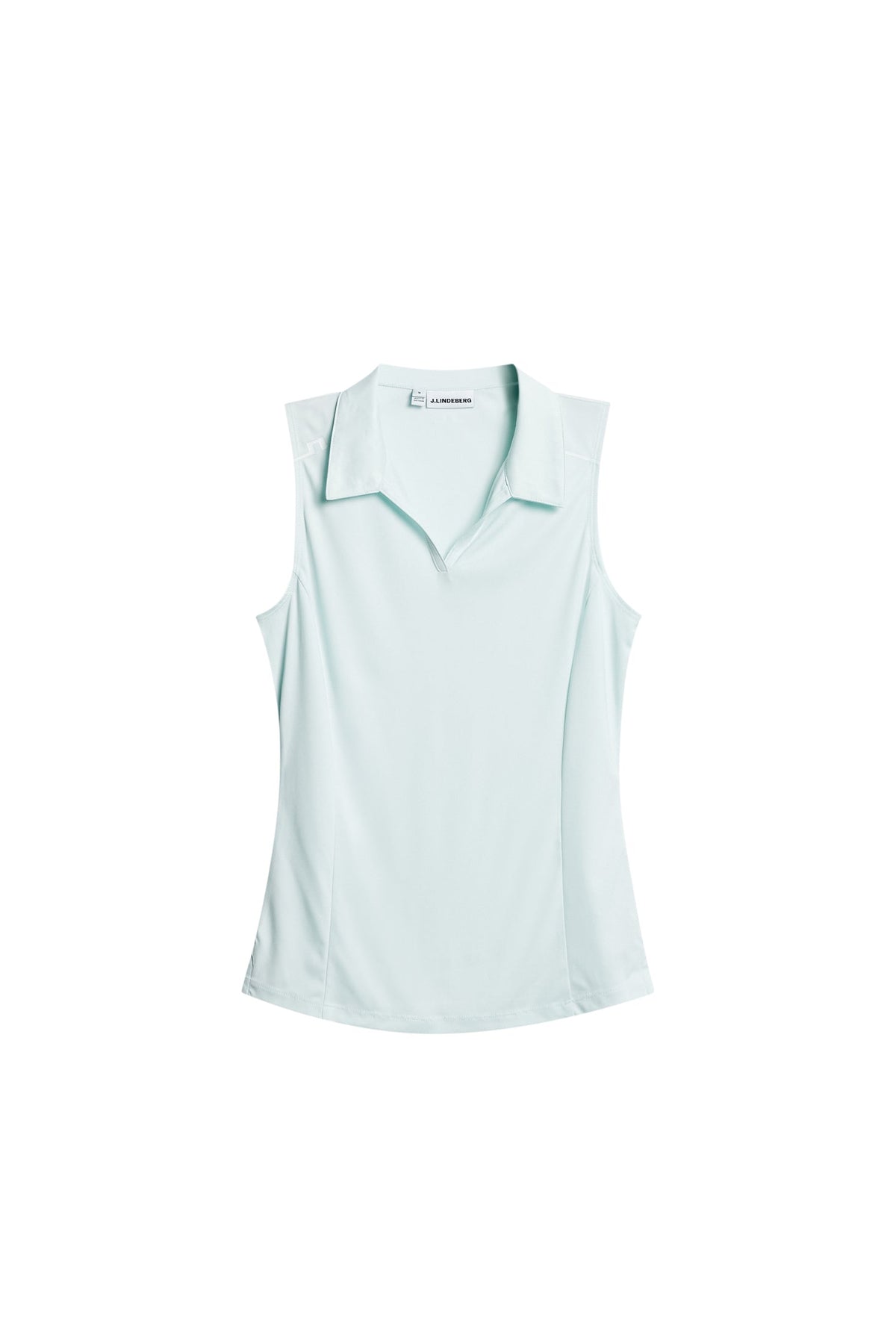 Leah Sleeveless Polo / Sky Light
