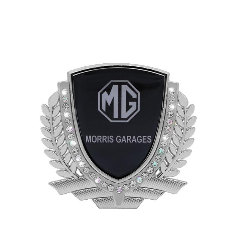Vente Flash 🎉50% de Réduction🎉Autocollant de Voiture Créatif en Métal avec Diamant et Épi de Blé 3D
