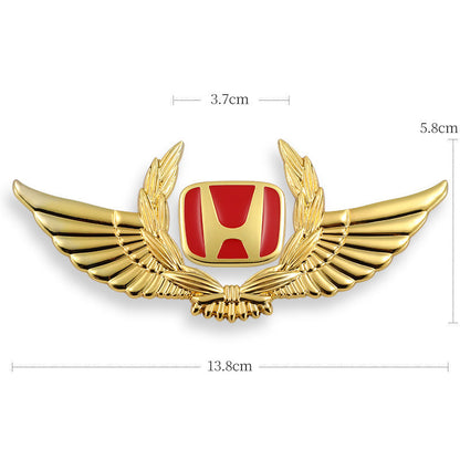 Autocollants de carrosserie 3D dorés pour voiture pour masquer les rayures, autocollants décoratifs, ailes, étiquette latérale, autocollants de logo de voiture
