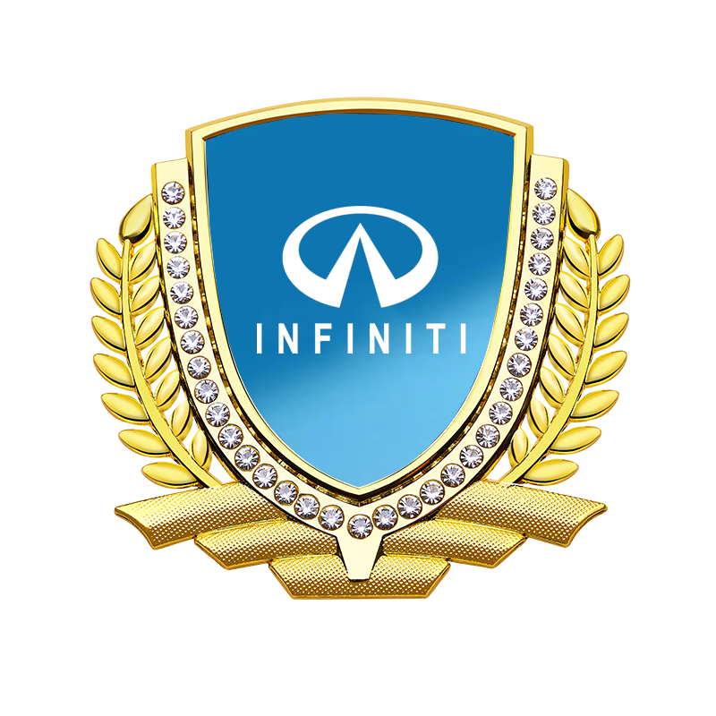 Vente Flash 🎉50% de Réduction🎉Autocollant de Voiture Créatif en Métal avec Diamant et Épi de Blé 3D
