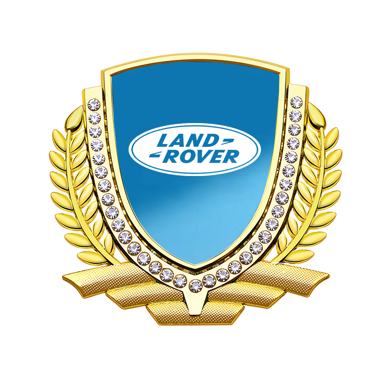 Vente Flash 🎉50% de Réduction🎉Autocollant de Voiture Créatif en Métal avec Diamant et Épi de Blé 3D