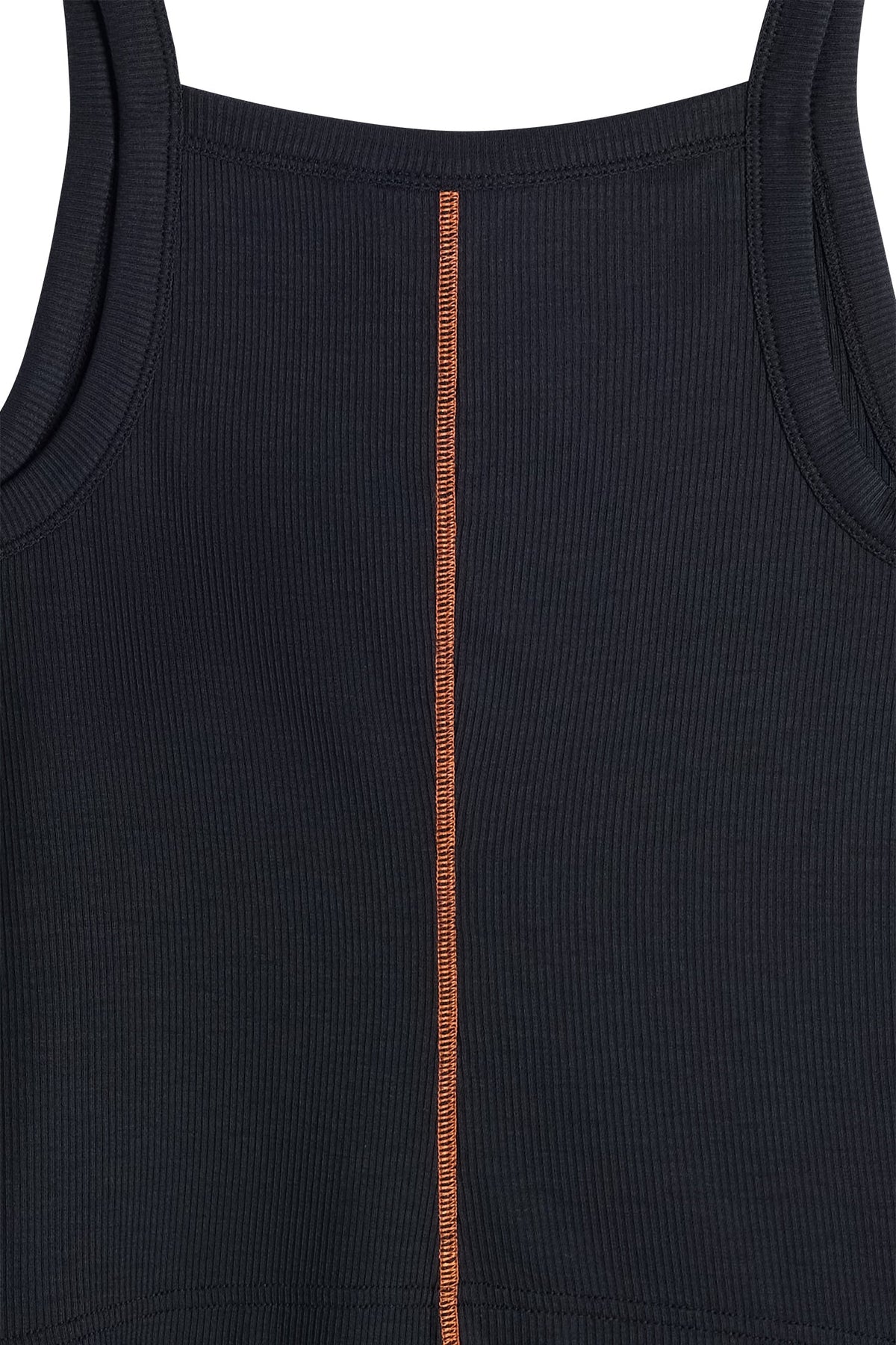 Meira Rib Tank Top / Black