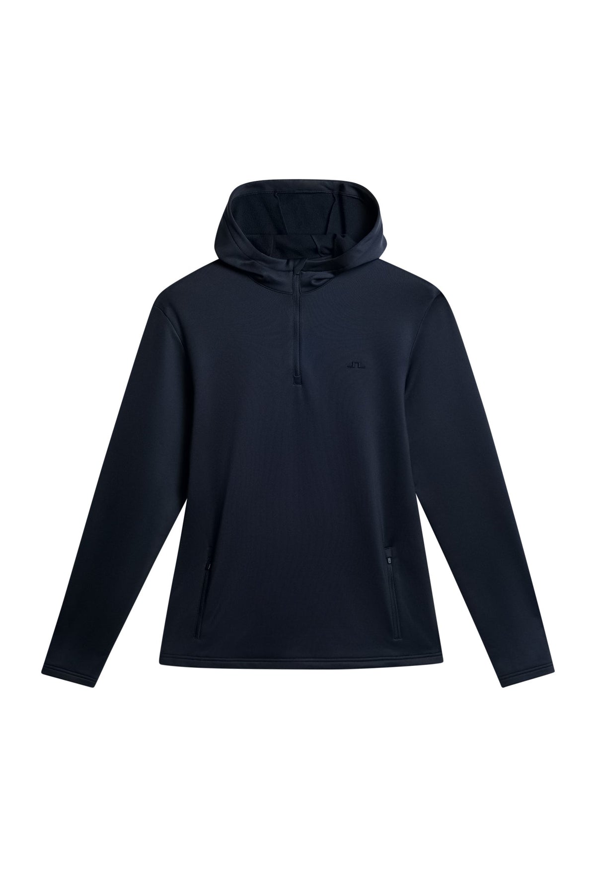 Aerial Quarter Zip Hood / Navy