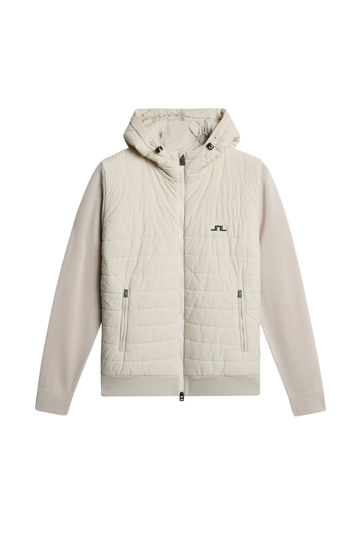 Ebbe Hybrid Knit Hoodie / Moonbeam