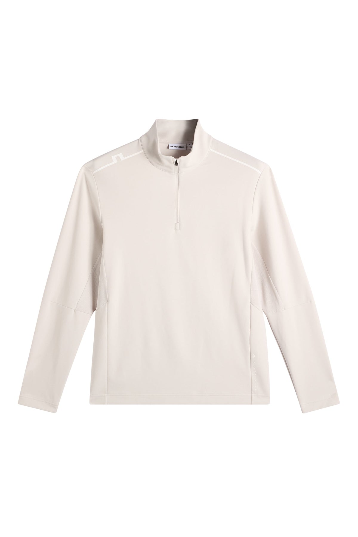 Leon Quarter Zip Mid Layer / Moonbeam