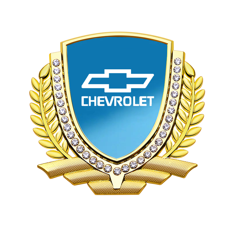 Vente Flash 🎉50% de Réduction🎉Autocollant de Voiture Créatif en Métal avec Diamant et Épi de Blé 3D