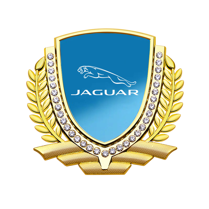 Vente Flash 🎉50% de Réduction🎉Autocollant de Voiture Créatif en Métal avec Diamant et Épi de Blé 3D