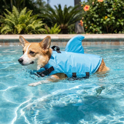 Gilet de sauvetage personnalisé pour animaux de compagnie « Requin » | inCloth56