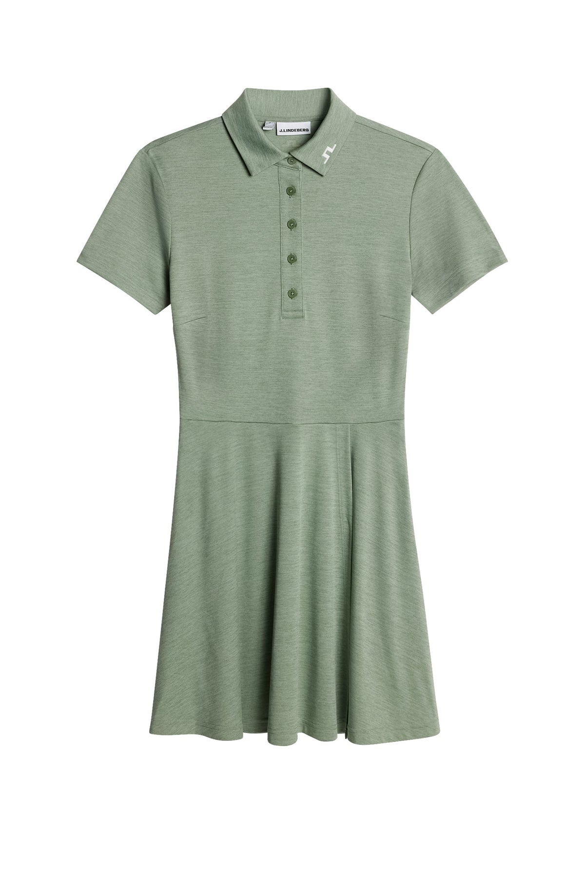 Janna Dress / Hedge Green Melange